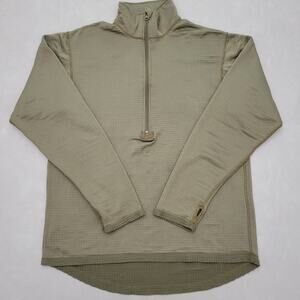 Military Shirt Mens Medium Regular Waffle Grid Mid Weight Cold Weather Gen III